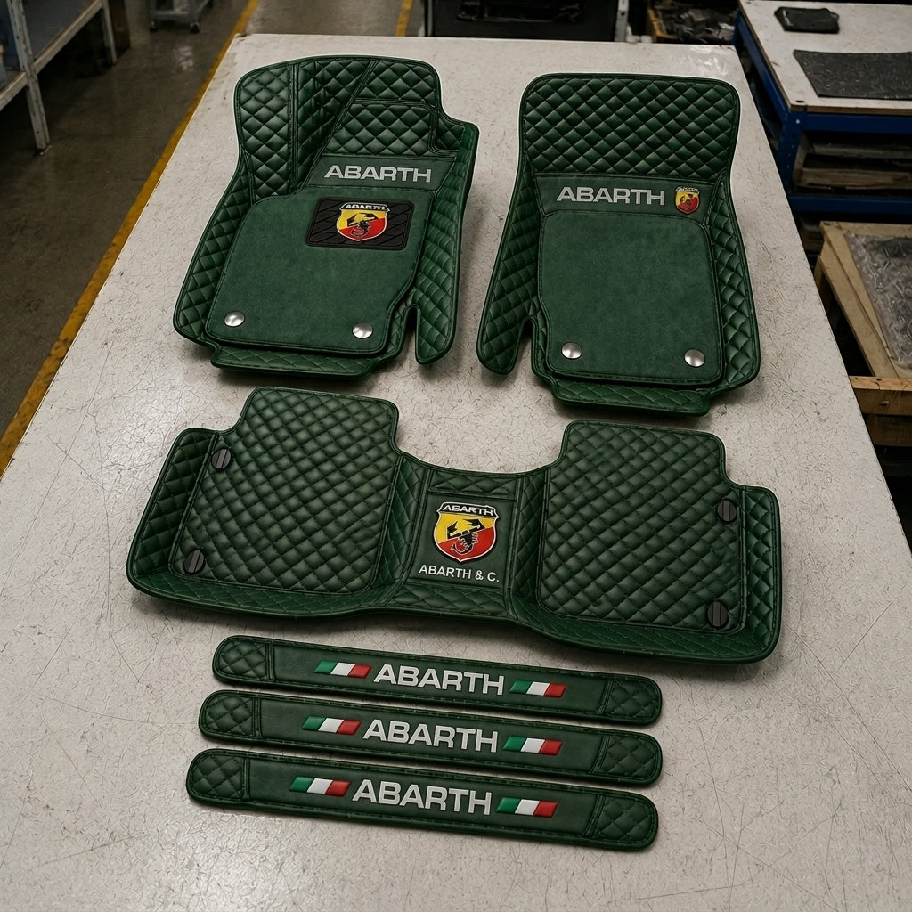 Set de Covorașe Auto Premium din Piele Ecologică — Protecție Elegantă pentru Mașina Ta