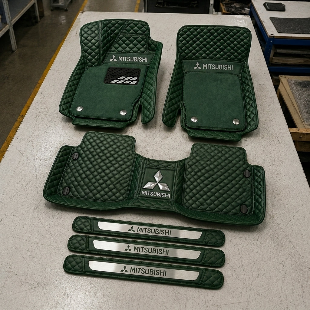 Set de Covorașe Auto Premium din Piele Ecologică — Protecție Elegantă pentru Mașina Ta